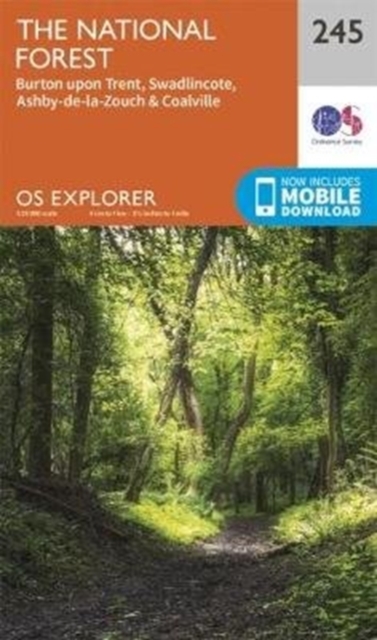 OS Explorer 245 The National Forest (OS Explorer) (OS Explorer Map) - Image 3
