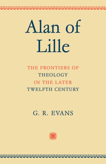 ALAN OF LILLE by EVANS, G.R. Paperback Self Help Business