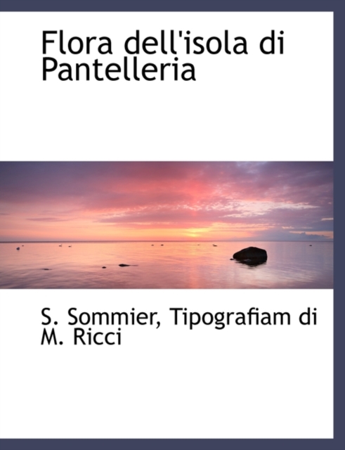 Flora Dellisola Di Pantelleria