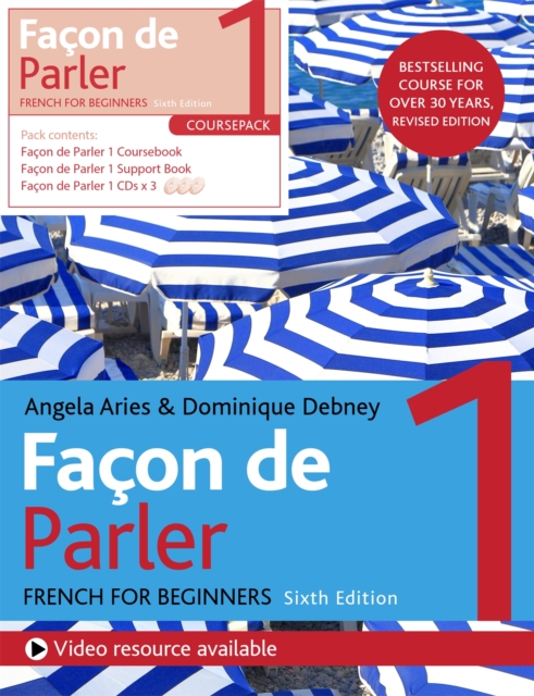 Facon de Parler 1 French Beginners course 6th edition