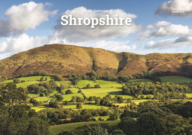 SHROPSHIRE A5 CALENDAR 2026 (CALENDAR) (9781529898088) - Picture 1 of 4