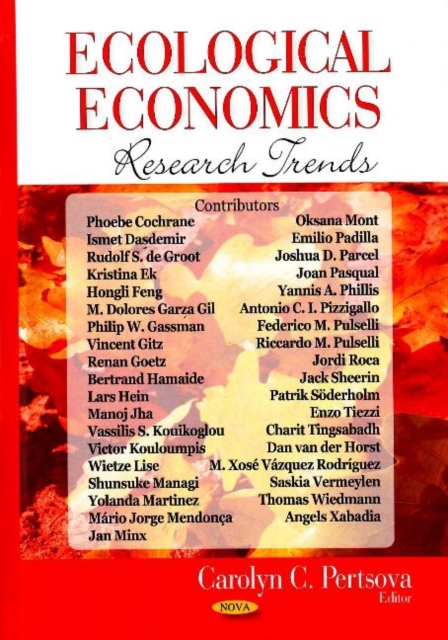 Ecological Economics Research Trends