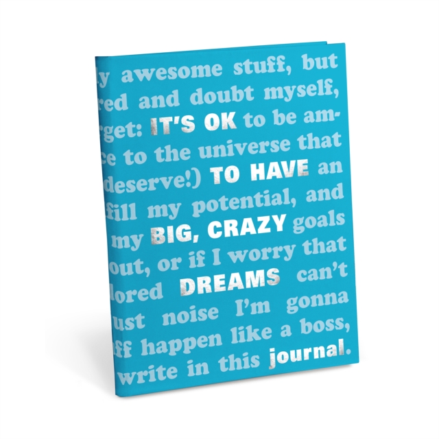 Knock Knock Its OK to Have Big Crazy Dreams Journal