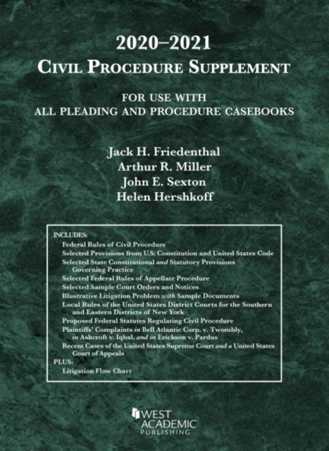 Civil Procedure Supplement for Use with All Pleading and Procedure Casebooks 2020-2021