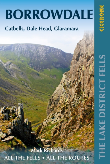 Walking the Lake District Fells - Borrowdale : Scafell Pike, Catbells, Great Gable and the Derwentwater fells book cover