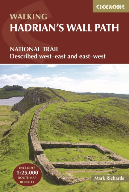 Hadrian's Wall Path : National Trail: Described west-east and east-west book cover