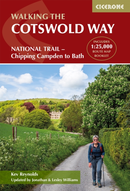 The Cotswold Way : NATIONAL TRAIL Two-way trail guide - Chipping Campden to Bath book cover