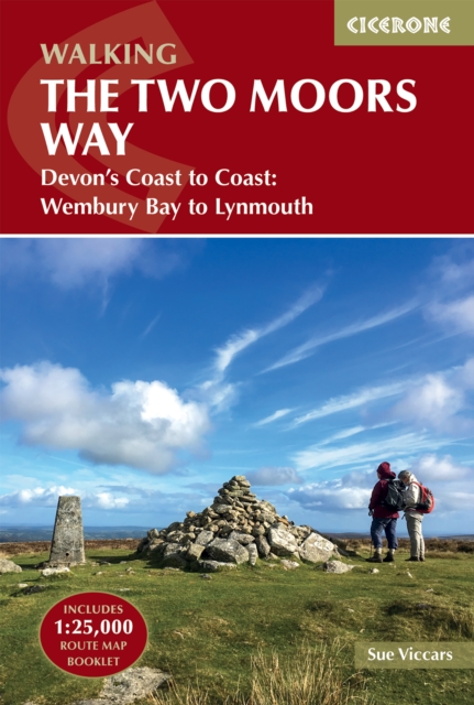 The Two Moors Way : Devon's Coast to Coast: Wembury Bay to Lynmouth book cover