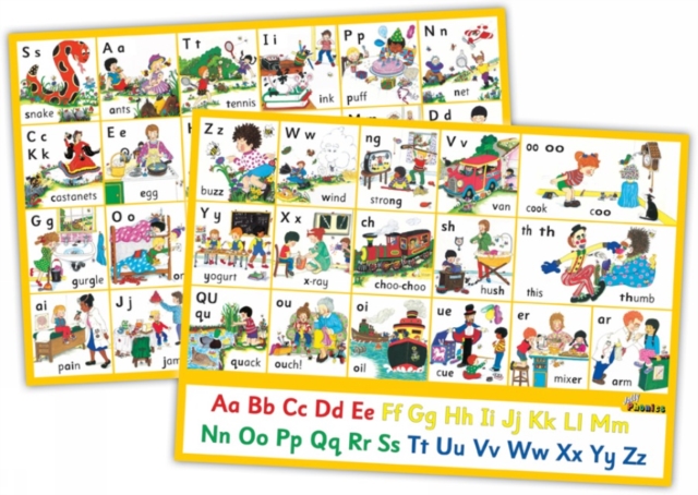 Buy Jolly Phonics Letter sound Wall Charts Online at desertcart South ...