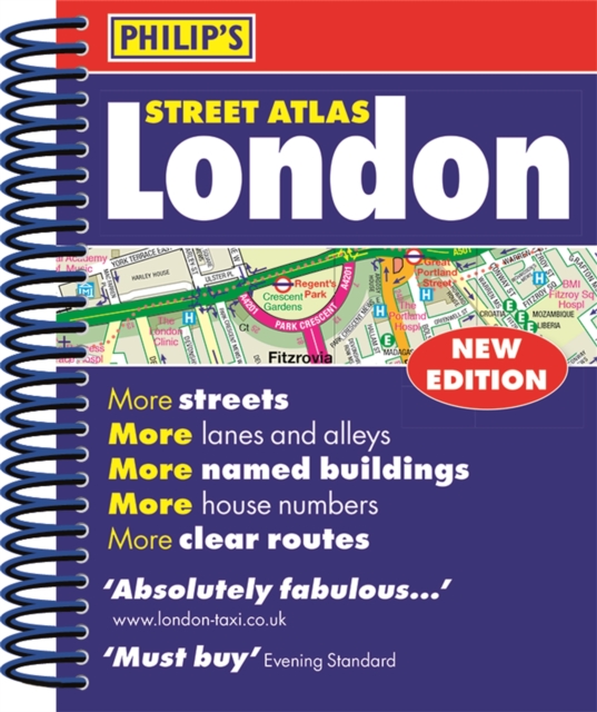 Philips Street Atlas London - new spiral-bound edition