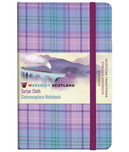 Waverley S.T. (M) Romance Pocket Genuine Tartan Cloth Commonplace Notebook