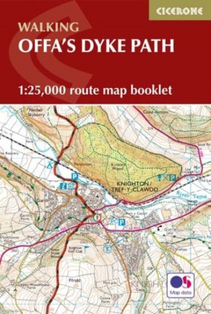 Offa's Dyke Map Booklet : 1:25,000 OS Route Mapping book cover