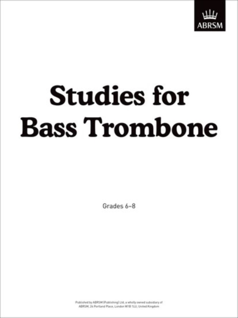 Studies for Bass Trom