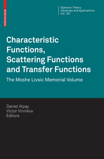 Characteristic Functions Scattering Functions and Transfer Functions