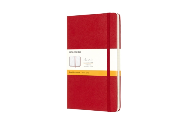 Moleskine Large Ruled Notebook Red